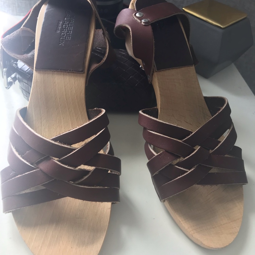 Valerie Salacroux clog sandals - Picture 1 of 6